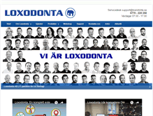 Tablet Screenshot of loxodonta.se
